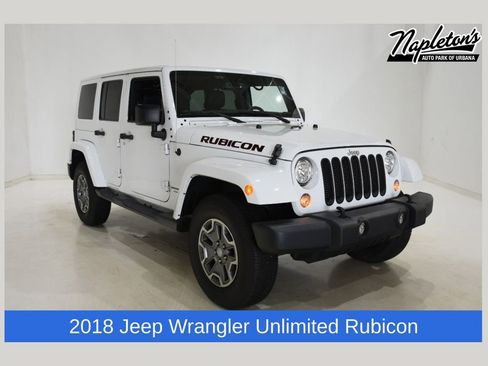 Used 2018 Jeep Wrangler Unlimited Rubicon w/ Cold Weather Group AWD/4WD image 1