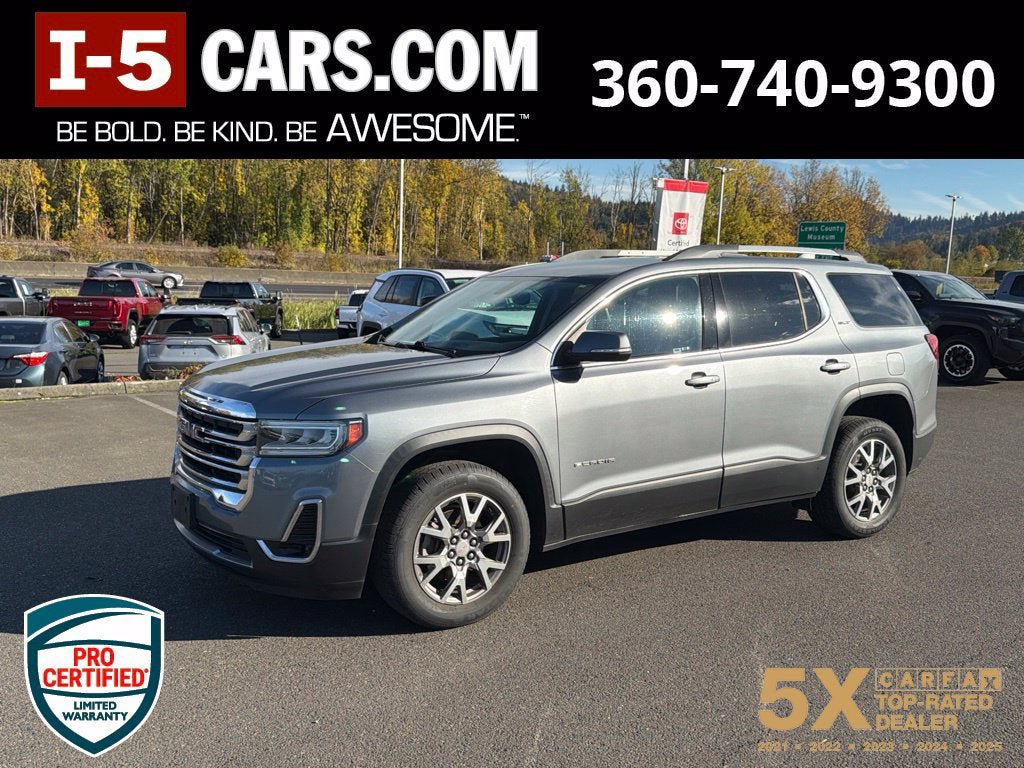 Used 2020 GMC Acadia SLT AWD/4WD image 1