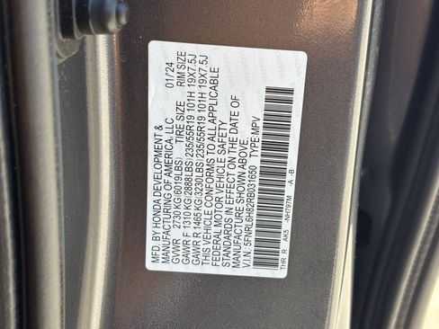 Certified 2024 Honda Odyssey Touring image 31