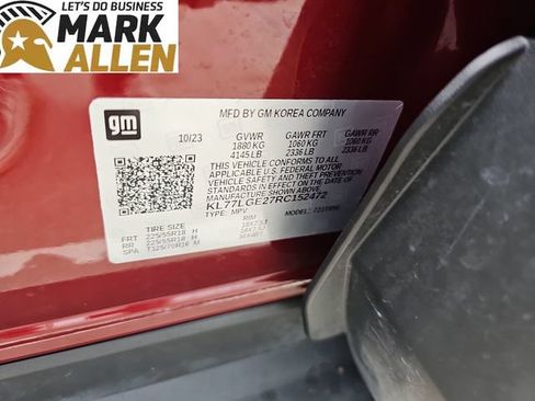 Used 2024 Chevrolet Trax RS w/ Driver Confidence Package FWD image 33