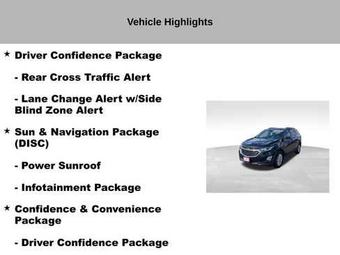 Used 2019 Chevrolet Equinox LT w/ Sun & Navigation Package FWD image 13