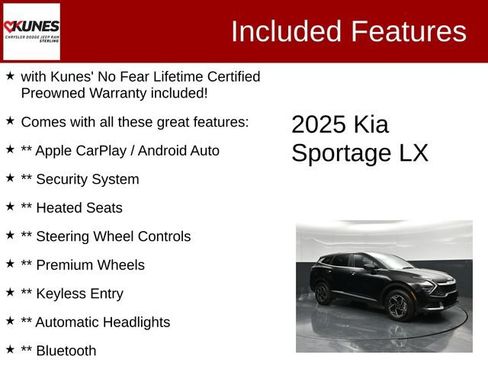 Used 2025 Kia Sportage LX AWD/4WD image 2
