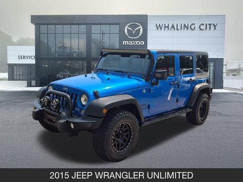 Used 2015 Jeep Wrangler Unlimited Sport w/ Quick Order Package 24S AWD/4WD image 3
