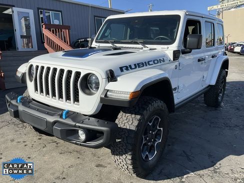 Used 2023 Jeep Wrangler Unlimited Rubicon 4xe w/ Steel Bumper Group image 86