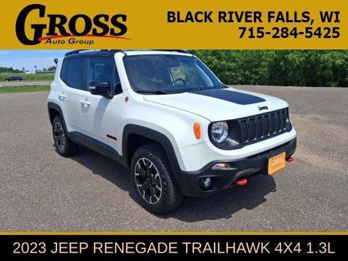 Certified 2023 Jeep Renegade Trailhawk w/ Trailhawk Elite Group AWD/4WD image 1