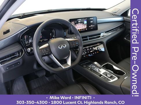 Certified 2025 INFINITI QX60 Luxe w/ Vision Package AWD/4WD image 7