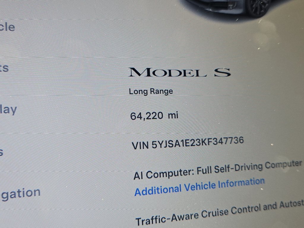 Used 2019 Tesla Model S Long Range AWD/4WD image 14
