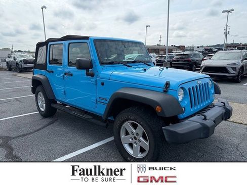 Used 2017 Jeep Wrangler Unlimited Sport w/ Quick Order Package 24S AWD/4WD image 1