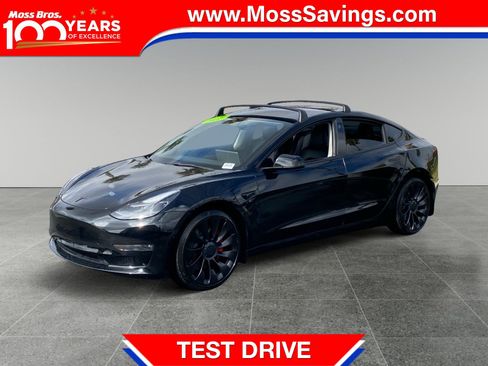 Used 2022 Tesla Model 3 Performance AWD/4WD image 1