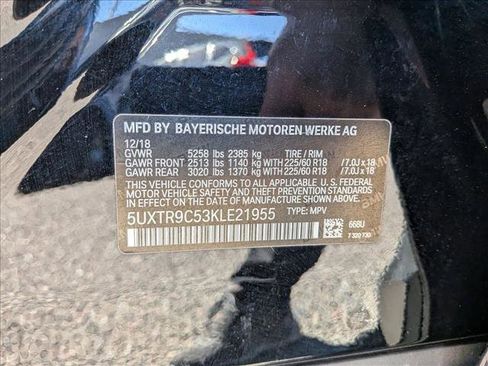 Used 2019 BMW X3 xDrive30i w/ Convenience Package image 16