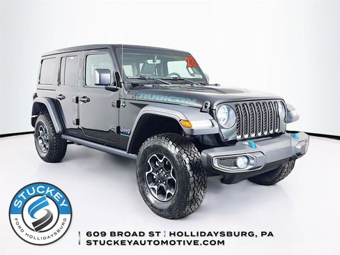 Used 2023 Jeep Wrangler Unlimited Rubicon 4xe w/ Cold Weather Group AWD/4WD image 1