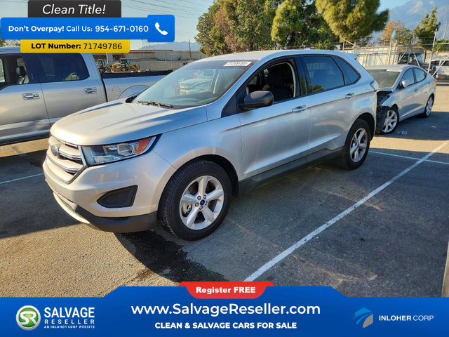 Used 2018 Ford Edge SE FWD image 1