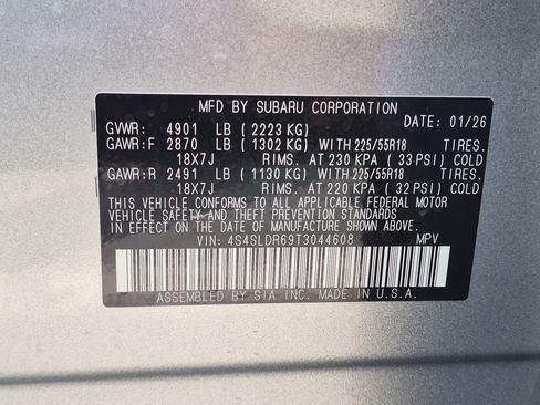 Certified 2026 Subaru Forester Limited AWD/4WD image 35