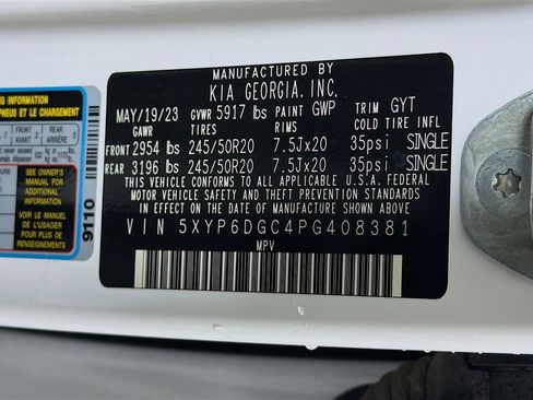 Used 2023 Kia Telluride S AWD/4WD image 36