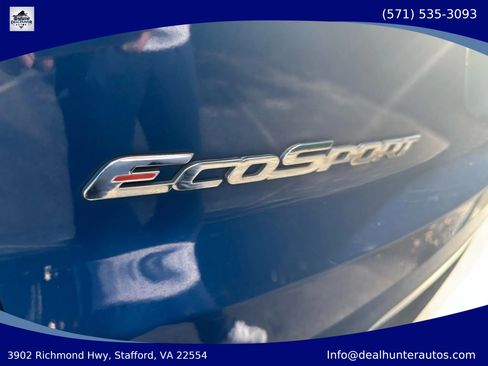 Used 2018 Ford EcoSport SE w/ SE Convenience Package AWD/4WD image 11