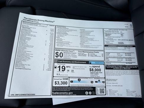 New 2026 BMW M2 w/ Lighting Package RWD image 33