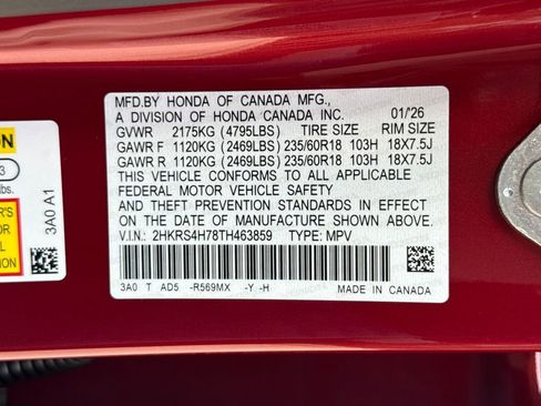 New 2026 Honda CR-V EX-L image 28