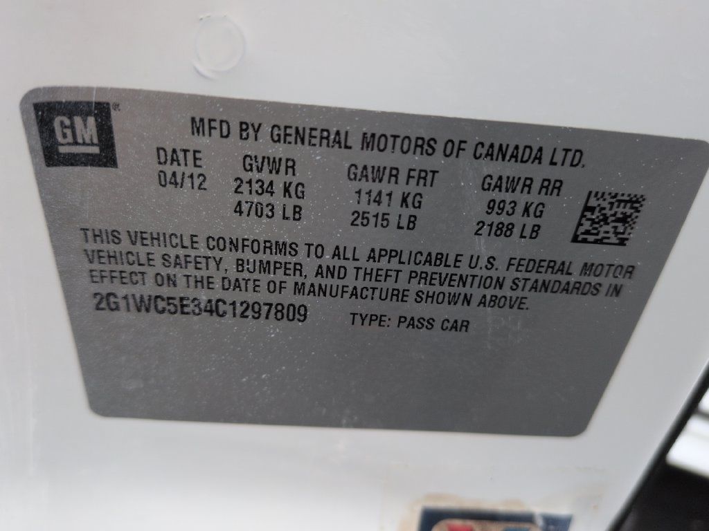 Used 2012 Chevrolet Impala LTZ FWD image 32