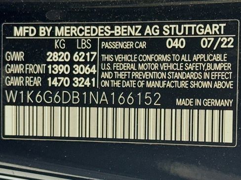 Certified 2022 Mercedes-Benz S 500 4MATIC image 26