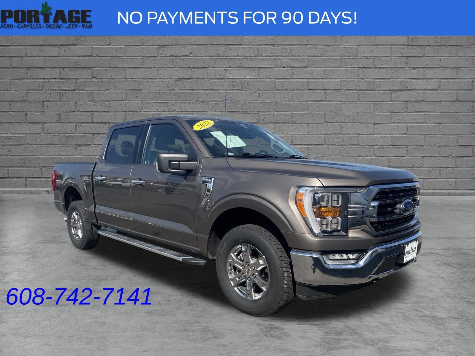 Used 2022 Ford F150 XLT w/ Equipment Group 302A High AWD/4WD image 1