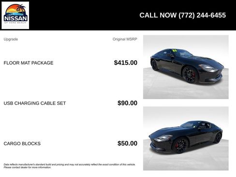 Used 2025 Nissan Z Performance w/ Floor Mat Package RWD image 6