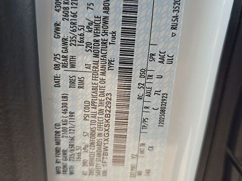 New 2025 Ford Transit 350 148 High Roof w/ Interior Upgrade Package RWD image 32