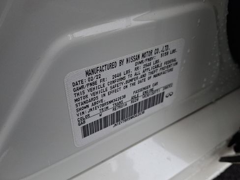 Certified 2022 INFINITI Q50 Luxe w/ Cargo Package image 26