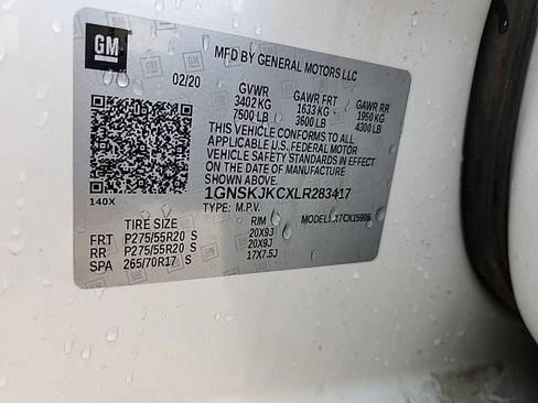 Certified 2020 Chevrolet Suburban Premier AWD/4WD image 45