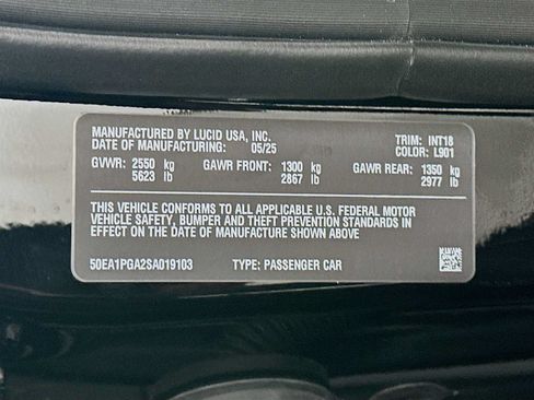 Used 2025 Lucid Air Pure RWD image 29