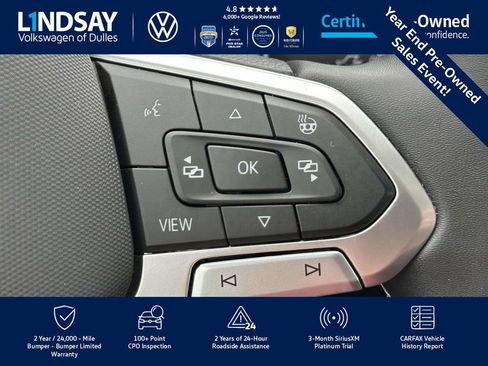 Certified 2022 Volkswagen Atlas SEL image 24