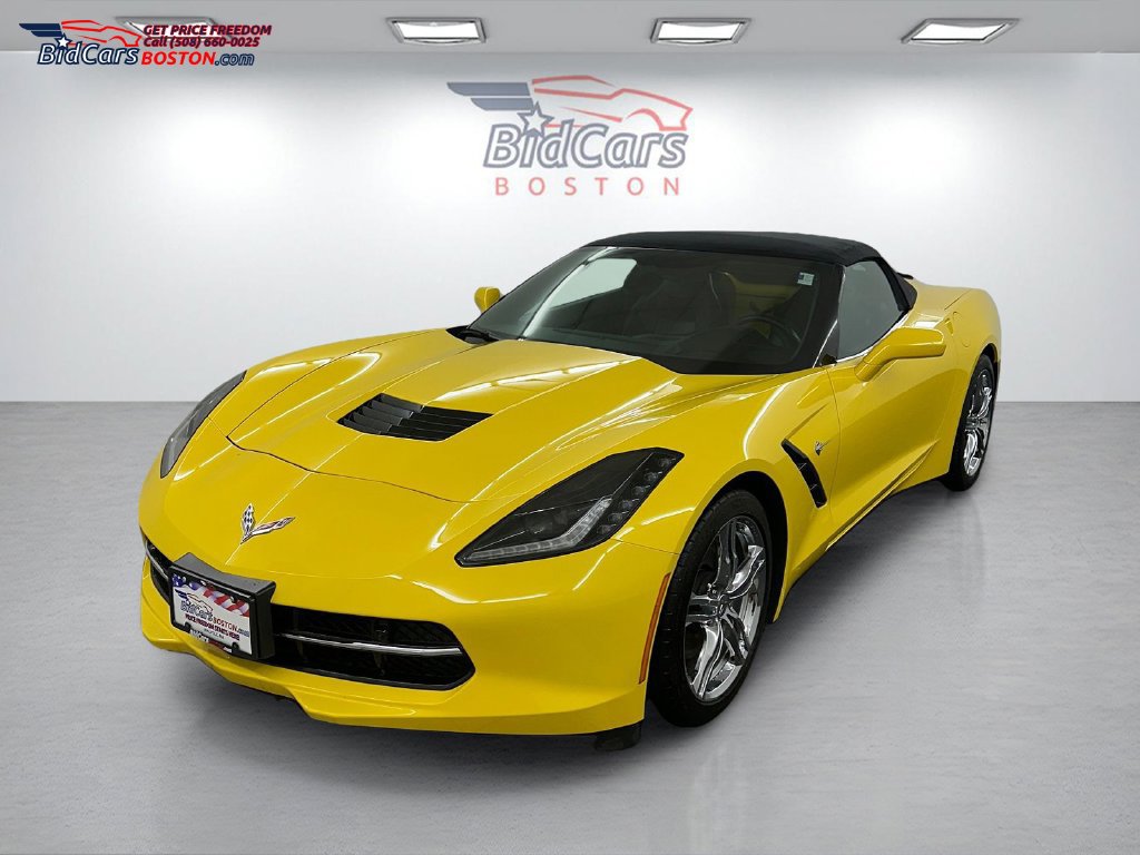 Used 2017 Chevrolet Corvette Stingray Convertible w/ 3LT Preferred Equipment Group RWD image 1