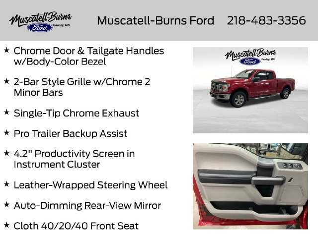 Used 2020 Ford F150 XLT w/ Equipment Group 302A Luxury AWD/4WD image 22