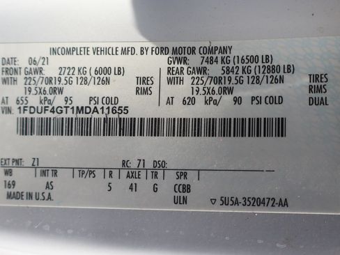 Used 2021 Ford F450 XL w/ Power Equipment Group RWD image 46