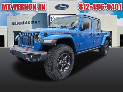 Used 2021 Jeep Gladiator Rubicon w/ Dual Top Group AWD/4WD image 1