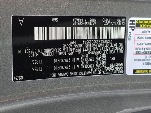 Certified 2025 Lexus NX 350h AWD w/ Premium Package image 36