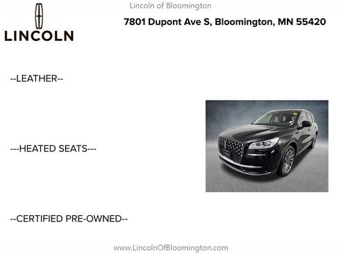 Used 2023 Lincoln Corsair Reserve AWD/4WD image 5