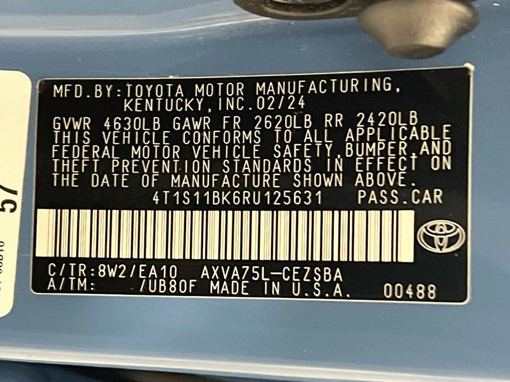Certified 2024 Toyota Camry SE w/ Audio Upgrade Package AWD/4WD image 29