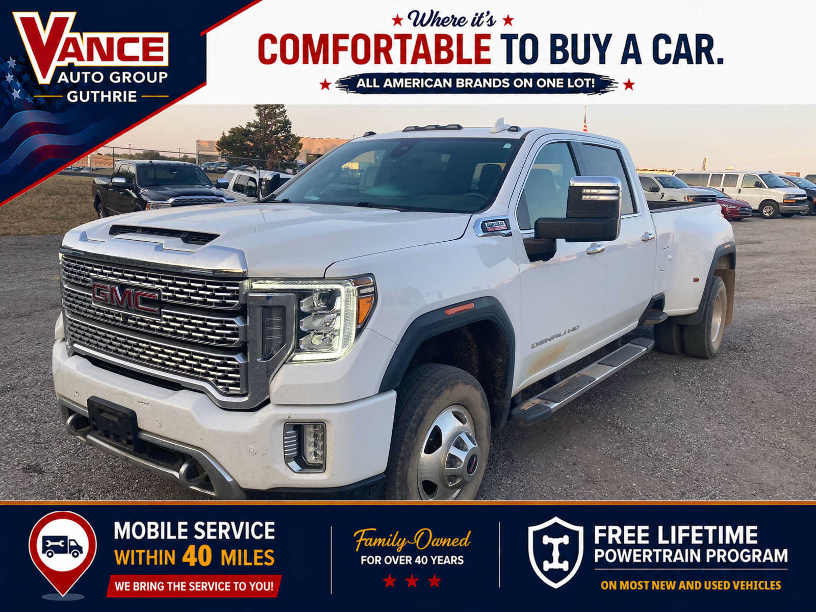 Used 2021 GMC Sierra 3500 Denali w/ Denali Ultimate Package AWD/4WD image 1