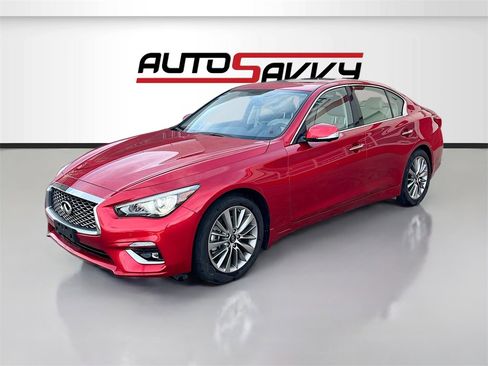Used 2023 INFINITI Q50 Luxe w/ Cargo Package image 3