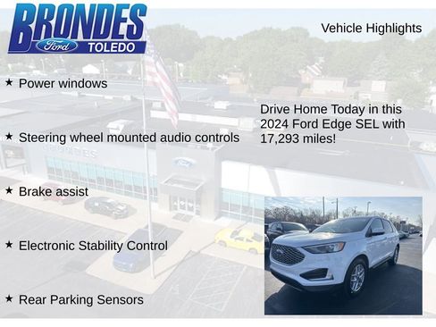 Used 2024 Ford Edge SEL AWD/4WD image 11