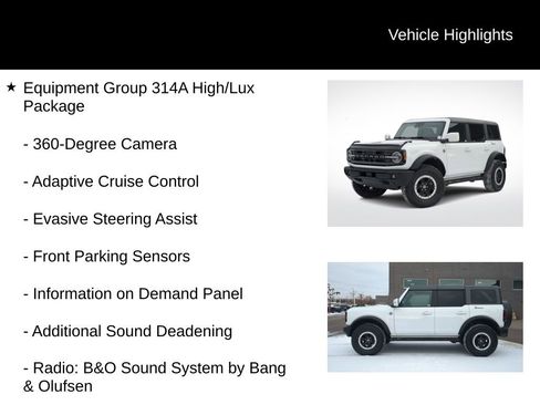 Used 2024 Ford Bronco Outer Banks w/ Sasquatch Package image 6
