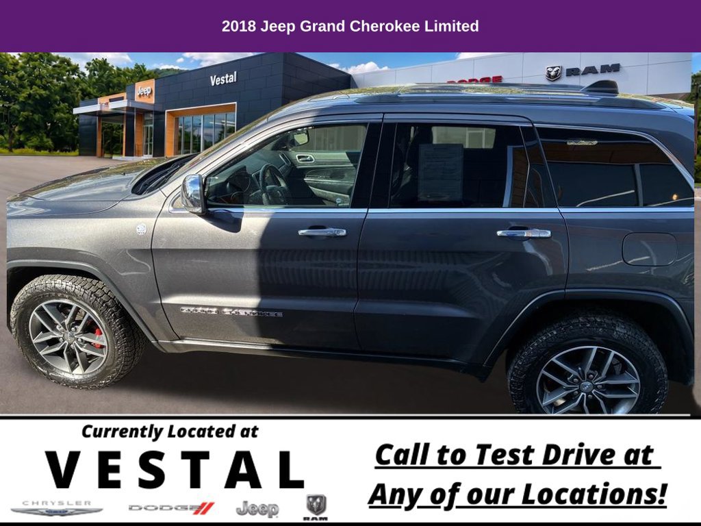 Used 2018 Jeep Grand Cherokee Limited AWD/4WD image 9