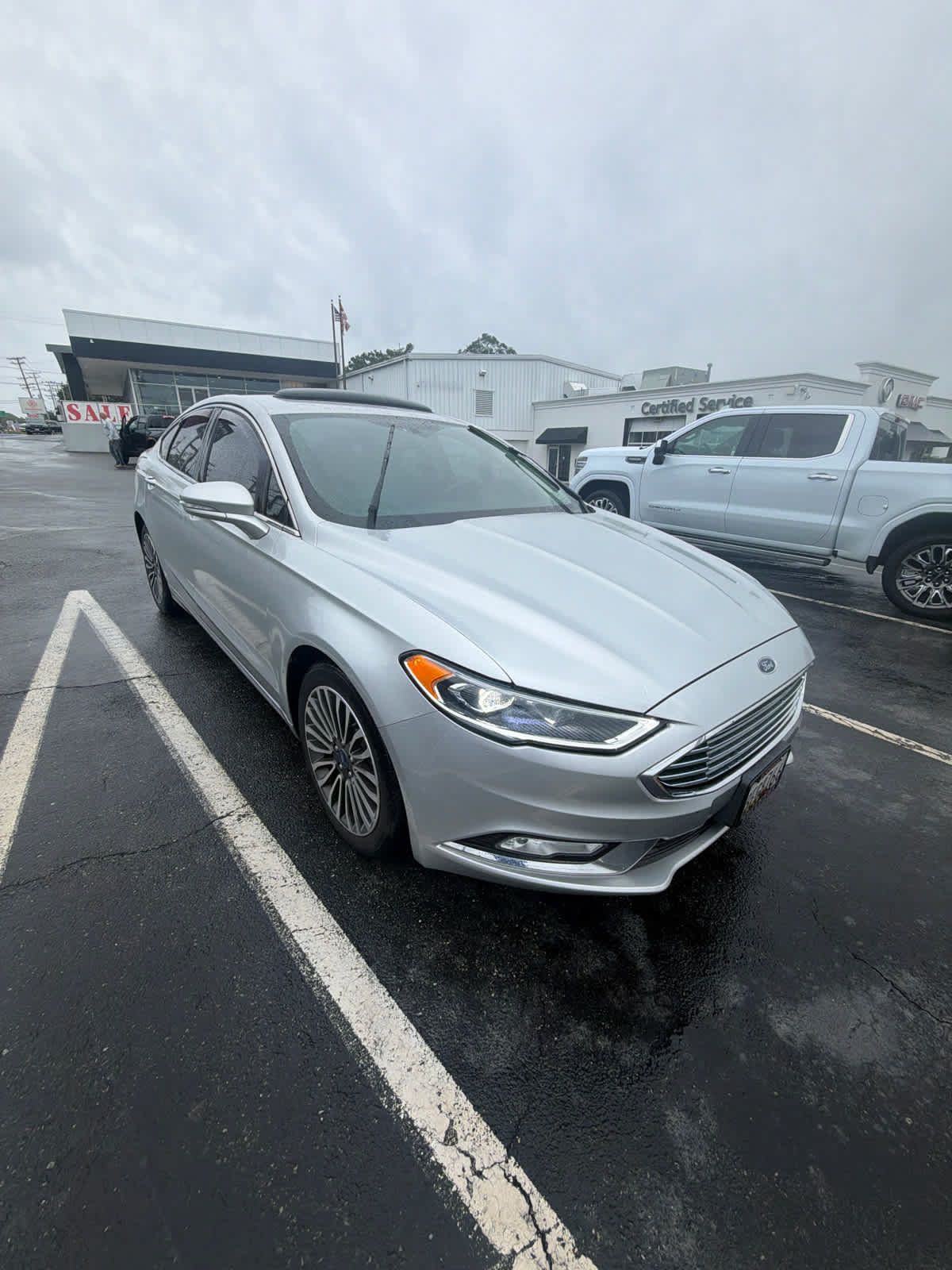 Used 2018 Ford Fusion Titanium AWD/4WD image 4