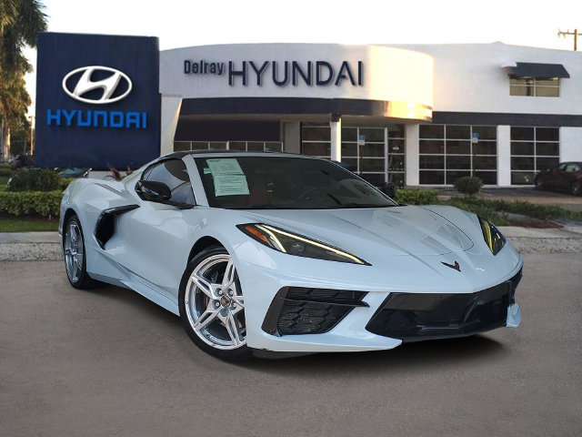 Used 2022 Chevrolet Corvette Stingray Coupe w/ Engine Appearance Package RWD image 1