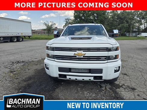 Used 2018 Chevrolet Silverado 3500 LTZ w/ Duramax Plus Package AWD/4WD image 3