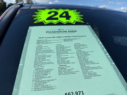Used 2024 Lexus RX 500h F Sport image 19
