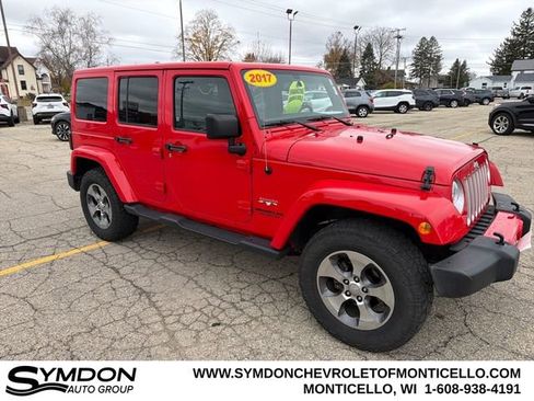 Used 2017 Jeep Wrangler Unlimited Sahara w/ Dual Top Group image 2
