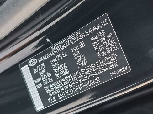 Used 2023 Hyundai Santa Cruz Night AWD/4WD image 31