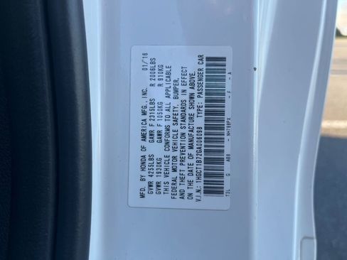 Used 2016 Honda Accord EX image 23