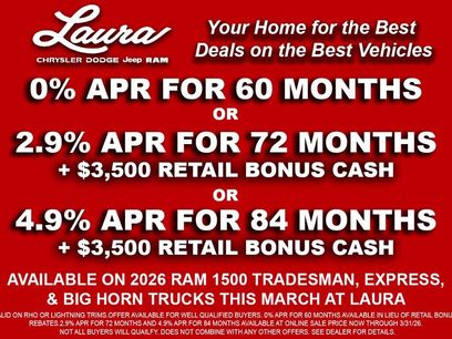 New 2026 RAM 1500 Big Horn